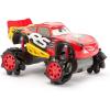 imageDisney Store Official Tow Mater LightUp Remote Control Car  Tow Mater RC Car with Monster Truck Wheels 24GHz Radio Controlled RC Toy with 360 Spin amp LightUp Smoke EffectLightning McQueen