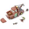 imageDisney Store Official Tow Mater Remote Control Car  Tow Mater Toy RC Car with Crash amp Rebuild Features  24GHz Radio Control  Futuristic PostApocalyptic Design Includes Wireless Remote ControllerTow Mater