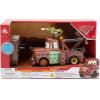 imageDisney Store Official Tow Mater Remote Control Car  Tow Mater Toy RC Car with Crash amp Rebuild Features  24GHz Radio Control  Futuristic PostApocalyptic Design Includes Wireless Remote ControllerTow Mater