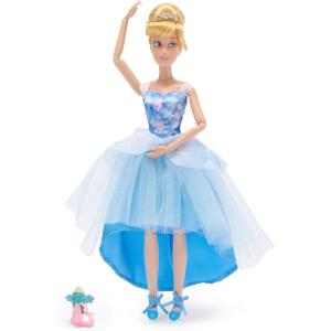 imageDisney Store Official Princess Ballet Doll  11 Inch Rapunzel Ballerina Doll  Includes Brush with Molded Details 2 Tutu Outfits Accessories and Pascal Figure  Disney Princess Toys for GirlsCinderella