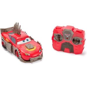 imageDisney Store Official Tow Mater Remote Control Car  Tow Mater Toy RC Car with Crash amp Rebuild Features  24GHz Radio Control  Futuristic PostApocalyptic Design Includes Wireless Remote ControllerLightning McQueen