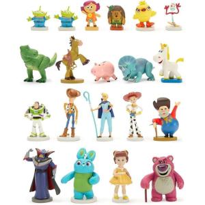 imageDisney Store Official Toy Story Mega Figure Set 19 Fully Sculpted Figurines  Includes Woody Buzz Lightyear Jessie Rex amp More  Perfect Pixar Gift for Fans of Toy Figures amp PlaysetsToy Story
