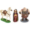 image:imageDisney Store Official Toy Story 5 Figure Set 7 Fully Sculpted Disney Figures Including Woody Buzz Forky Lilypad Bullseye Jessie amp Tech Trio in DoubleTiered Box with Scenic BackgroundsTangled