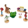 image:imageDisney Store Official Toy Story 5 Figure Set 7 Fully Sculpted Disney Figures Including Woody Buzz Forky Lilypad Bullseye Jessie amp Tech Trio in DoubleTiered Box with Scenic BackgroundsToy Story 5