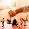 image:imageDisney Store Official Toy Story 5 Figure Set 7 Fully Sculpted Disney Figures Including Woody Buzz Forky Lilypad Bullseye Jessie amp Tech Trio in DoubleTiered Box with Scenic BackgroundsLittle Mermaid