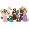 image:imageDisney Store Official Toy Story 5 Figure Set 7 Fully Sculpted Disney Figures Including Woody Buzz Forky Lilypad Bullseye Jessie amp Tech Trio in DoubleTiered Box with Scenic BackgroundsTangled
