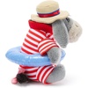 image:imageDisney Store Official Bathing Suit Plush  Winnie The Pooh Mini Bean Bag Plushie  Cute Stuffed Animal with Detailed Sculpting amp Embroidered Features  Plush Toys for Kids  7 InchesEeyore