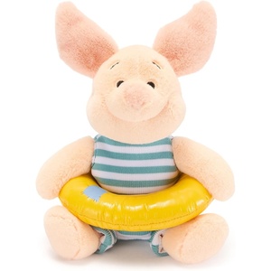 image:imageDisney Store Official Bathing Suit Plush  Winnie The Pooh Mini Bean Bag Plushie  Cute Stuffed Animal with Detailed Sculpting amp Embroidered Features  Plush Toys for Kids  7 InchesPiglet
