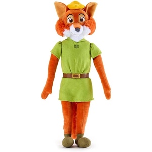 image:imageDisney Store Official Robin Hood Plush  Soft Plush Figure Toy with Detailed Sculpting amp Embroidered Features  Part of the Disney Vault Collection for Kids amp Collectors  15 12 Inches