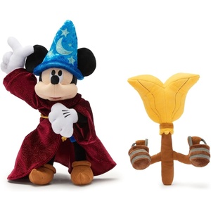 image:imageDisney Store Official Sorcerer Mickey Mouse amp Magic Broom Plush Set  Fantasia 85th Anniversary  Includes 2 Plushies  Perfect Disney Gifts or Collectibles for Fans of Mickey Mouse ToysSorcerer Mickey