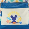 image:imageDisney Store Official Mickey Mouse and Friends Backpack Character Print Disney Laptop Backpack with Fun Beach Pattern Front Pocket and Adjustable Padded Straps for Kids or Adults