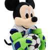 image:imageDisney Store Official Minnie Mouse Soccer Plush  9 12 Mini Bean Bag Plushy  Disney Plush Toy in Soccer Uniform with Detailed Sculpting Embroidered Features amp Bean Bag BottomMickey Mouse