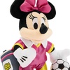image:imageDisney Store Official Minnie Mouse Soccer Plush  9 12 Mini Bean Bag Plushy  Disney Plush Toy in Soccer Uniform with Detailed Sculpting Embroidered Features amp Bean Bag BottomMinnie Mouse