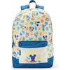 image:imageDisney Store Official Mickey Mouse and Friends Backpack Character Print Disney Laptop Backpack with Fun Beach Pattern Front Pocket and Adjustable Padded Straps for Kids or Adults