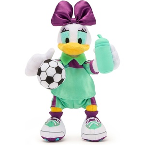 image:imageDisney Store Official Minnie Mouse Soccer Plush  9 12 Mini Bean Bag Plushy  Disney Plush Toy in Soccer Uniform with Detailed Sculpting Embroidered Features amp Bean Bag BottomDonald Duck